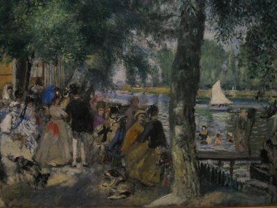 Bathing on the Seine by Pierre Auguste Renoir
